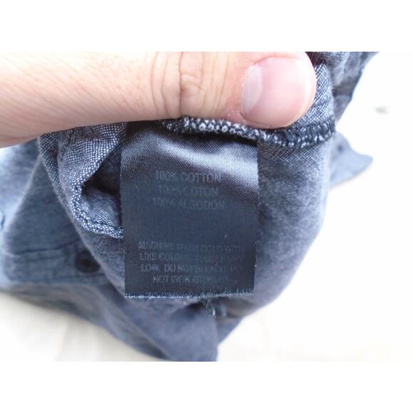 Metal Mulisha Button Shirt Gray Mens Biker Grunge Motorcycle Long Sleeve Size M - Picture 6 of 12